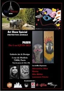Exposition ArtShow Paris - 4-8 juin 2023 - Laurence Friche K BO
