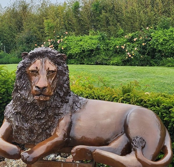 Le Lion - Laurence Friche Sculptures